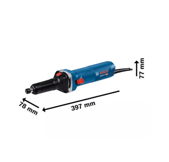 Bosch GGS 30 LS Professional Straight Grinder – High Speed Grinder for Precision Metal Work, Engraving, and Industrial Applications